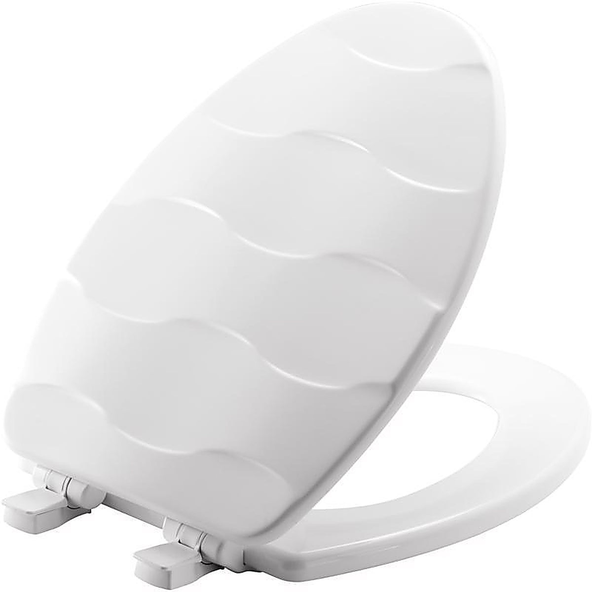Bemis - 133SLOW-000 - Mayfair Slow Close Elongated White Enameled Wood Toilet Seat