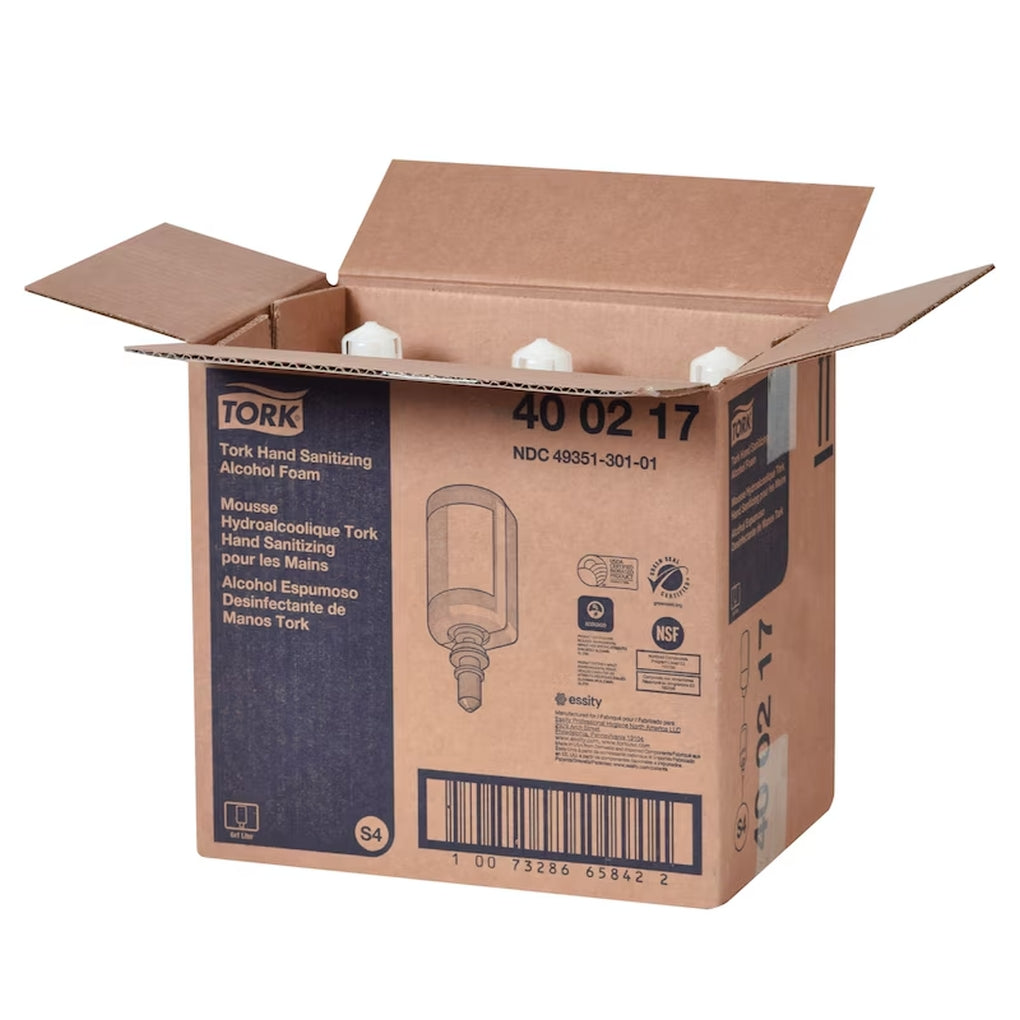Tork - 400217 - Premium Alcohol Foam Sanitizer - 6/Case