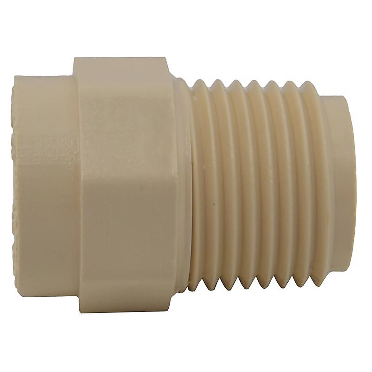 Charlotte Pipe - CTS021090600 - FlowGuard 40 1/2 in. Socket x 1/2 in. Dia. MNPT CPVC Adapter