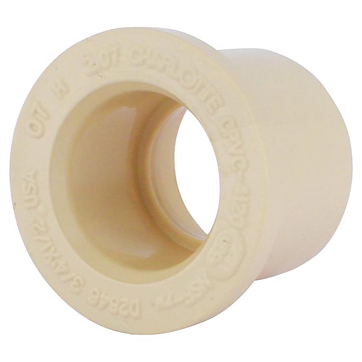 Charlotte Pipe - CTS021070600 - FlowGuard 3/4 in. Hub x 1/2 in. Dia. Spigot CPVC Reducing Bushing