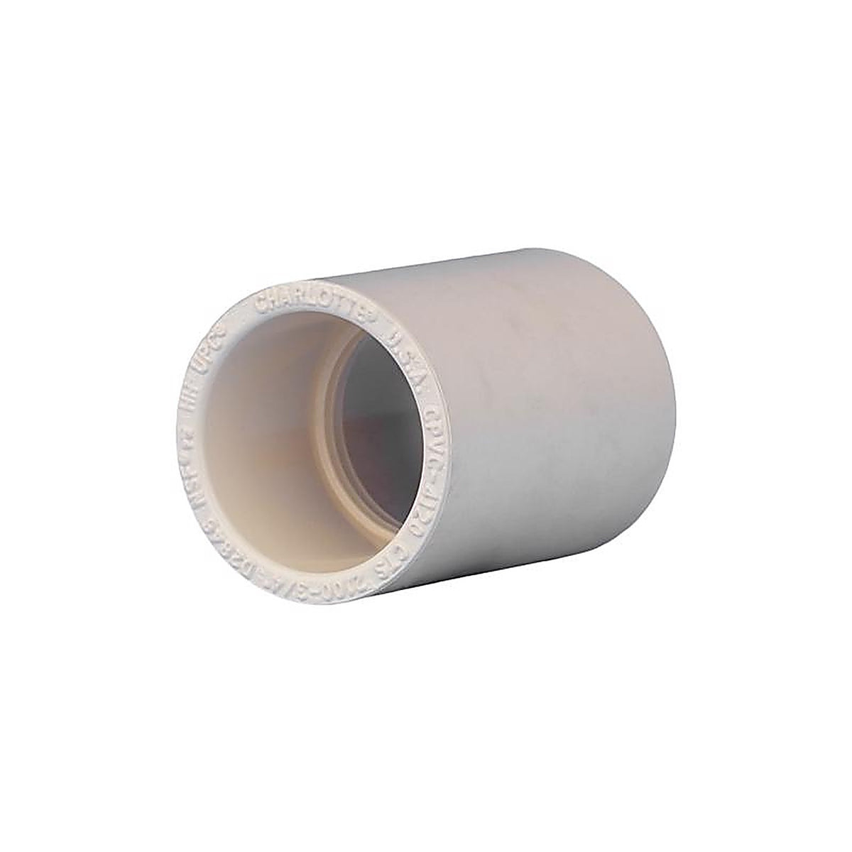 Charlotte Pipe - CTS021000800 - FlowGuard 3/4 in. Socket x 3/4 in. Dia. Socket CPVC Coupling
