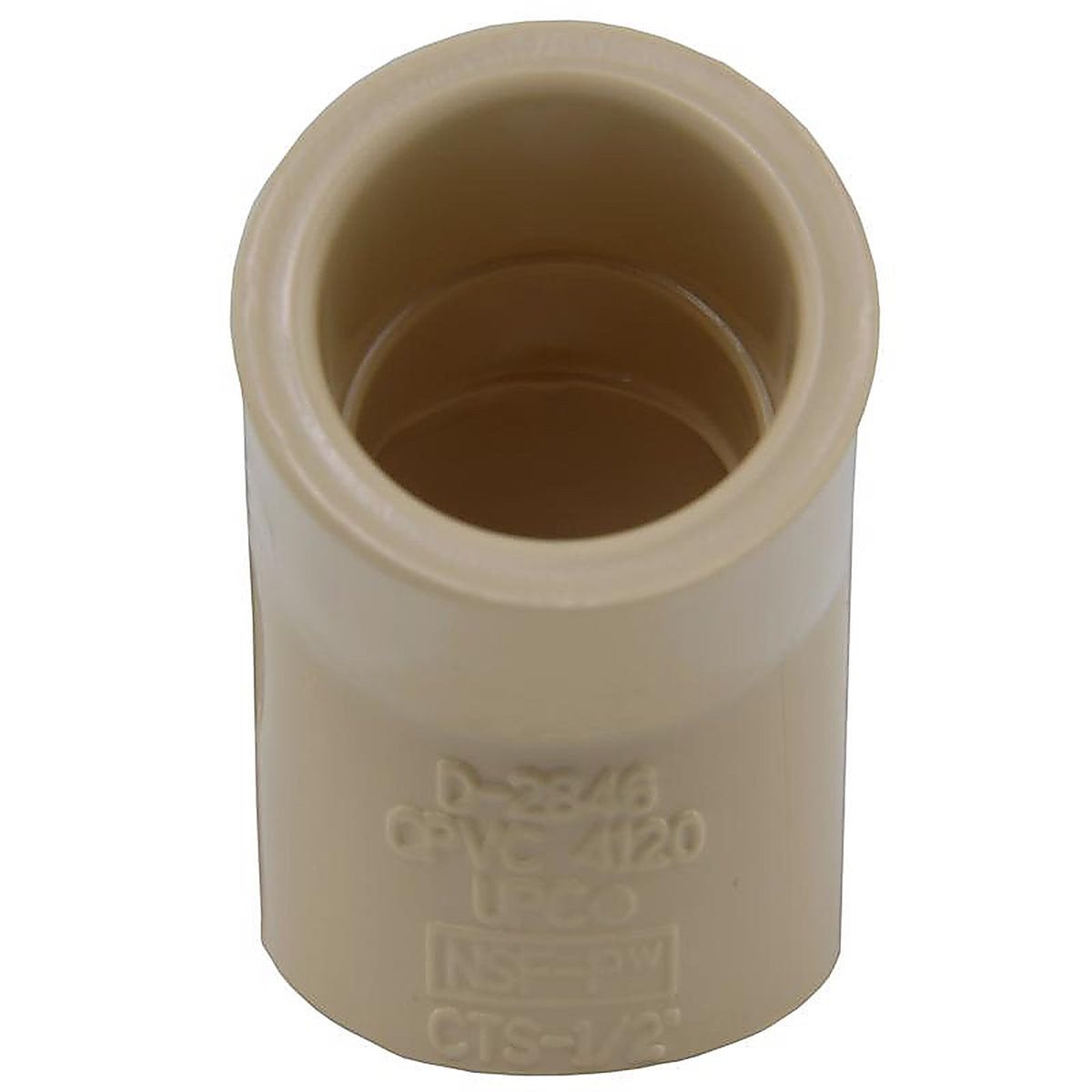 Charlotte Pipe - CTS023090600 - 1/2 in. Socket x 1/2 in. Dia. Socket CPVC 45 Degree Elbow