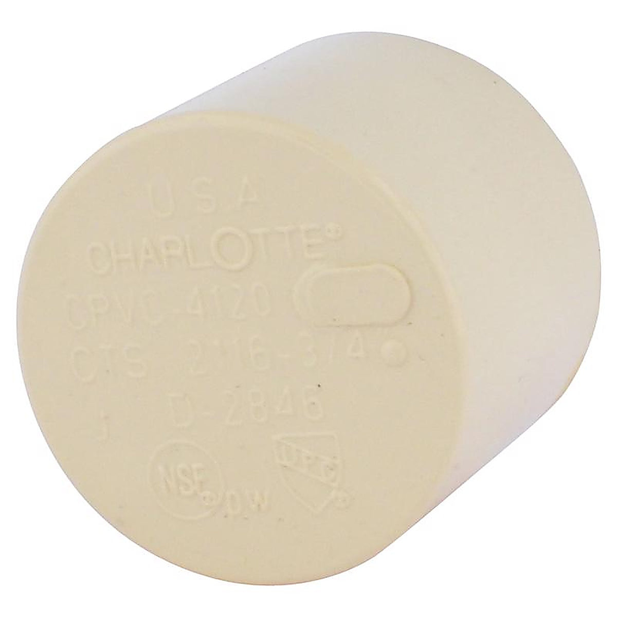Charlotte Pipe - CTS021160800 - FlowGuard 3/4 in. Hub CPVC Cap