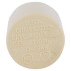 Charlotte Pipe - CTS021160600HA - FlowGuard 1/2 in. Hub CPVC Cap