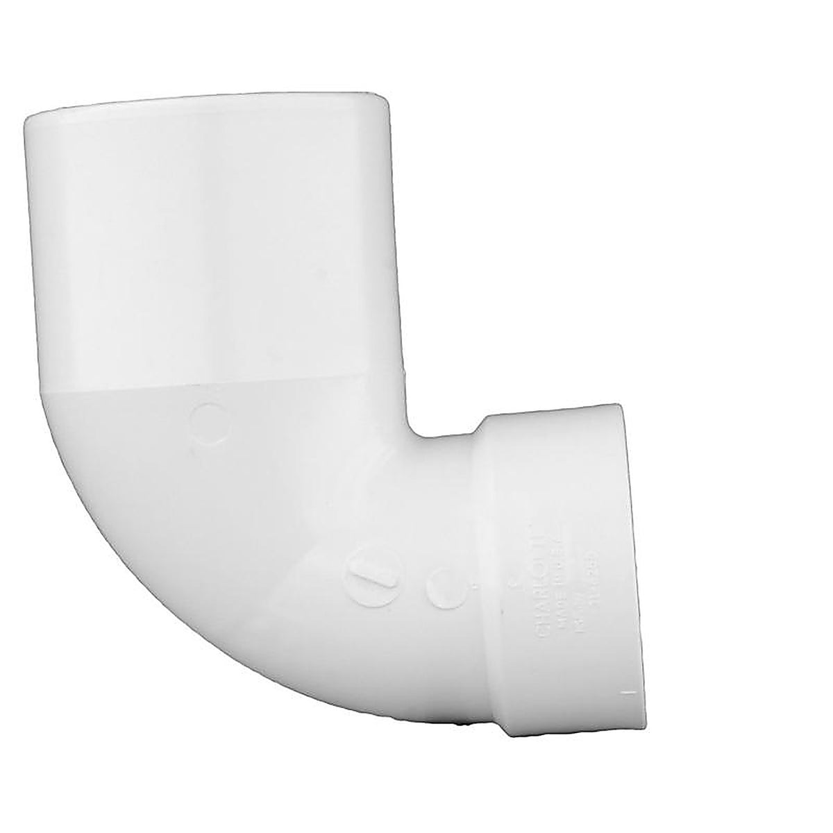Charlotte Pipe - PVC003300600 - Schedule 40 4 in. Hub x 3 in. Dia. Spigot PVC Closet Flange