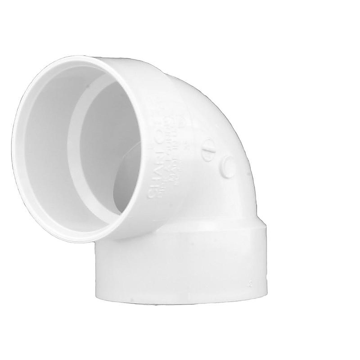 Charlotte Pipe - PVC003310600 - Schedule 40 1-1/2 in. Hub x 1-1/2 in. Dia. Hub PVC Elbow