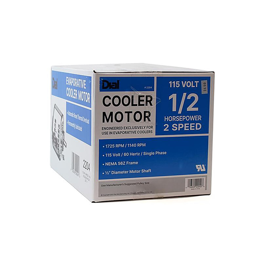 Dial - 2204 - Metal Black Evaporative Cooler Motor