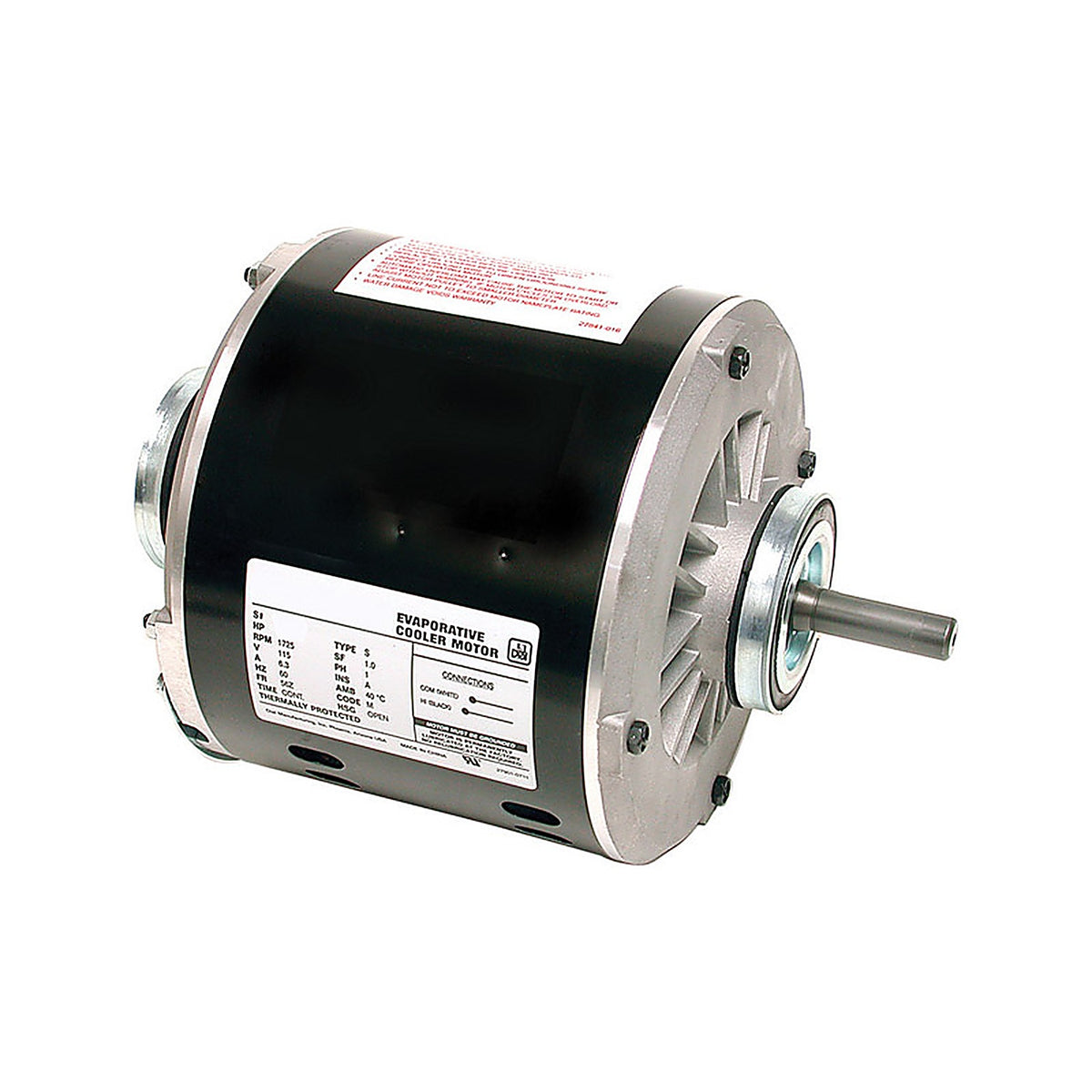 Dial - 2206 - 3/4 HP Metal Black Evaporative Cooler Motor