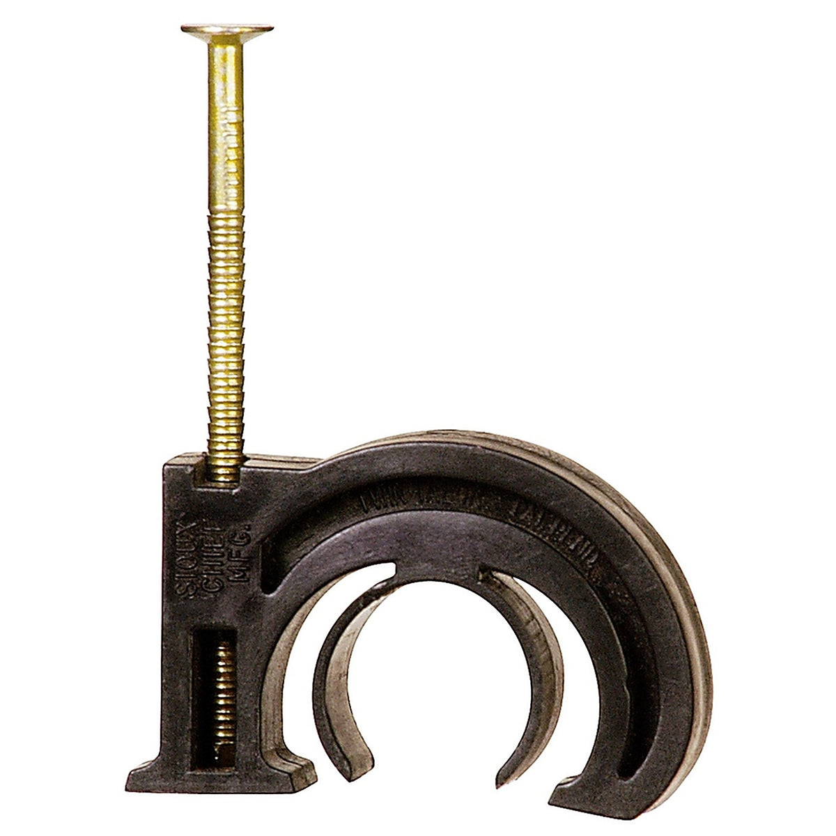 Sioux Chief - 555-23PK2 - TwinTalon 1/2 in. Black Polyethylene Double Duty Drive Hook