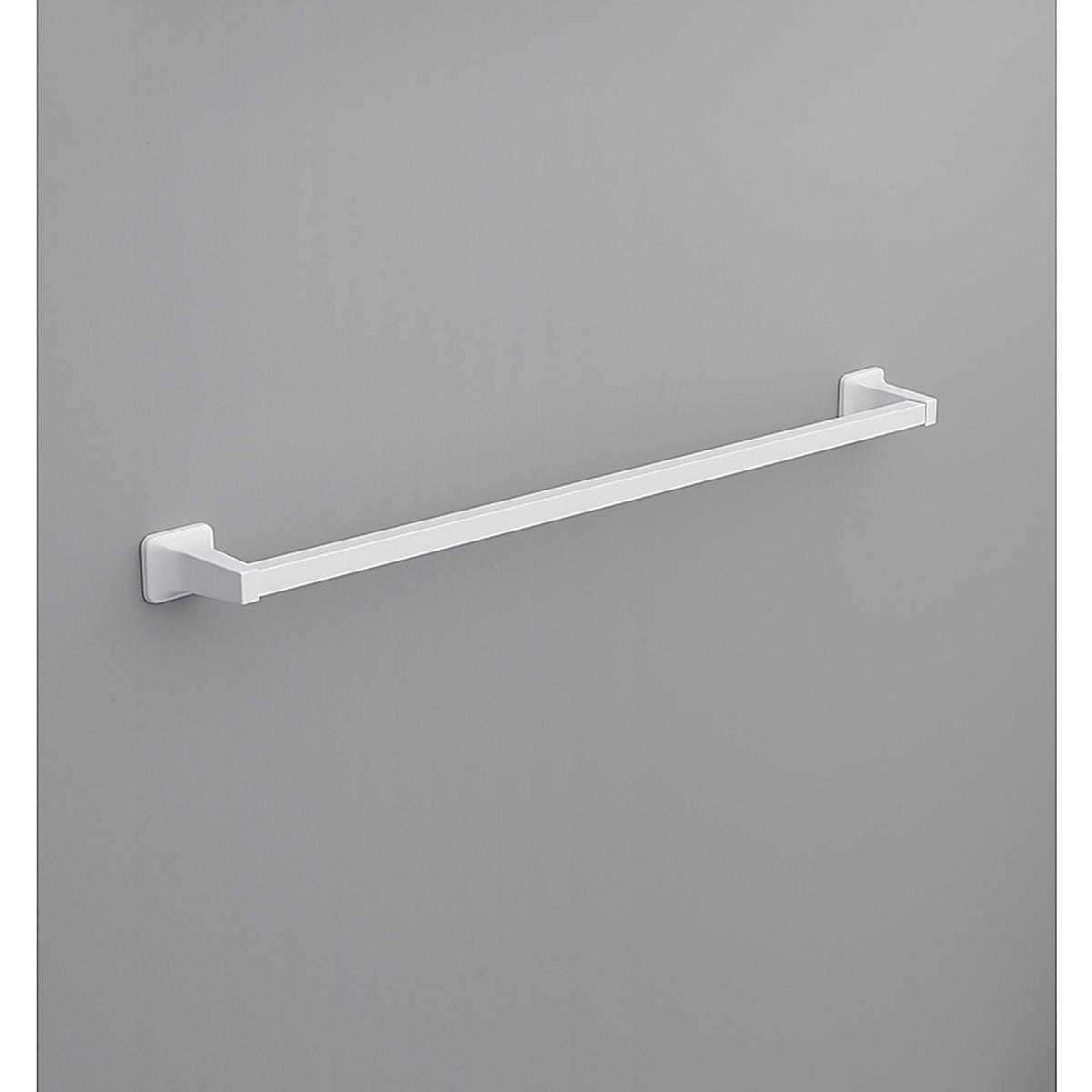 OakBrook - 297-120607OB - Satin White Towel Bar 30 in. L Die Cast Zinc