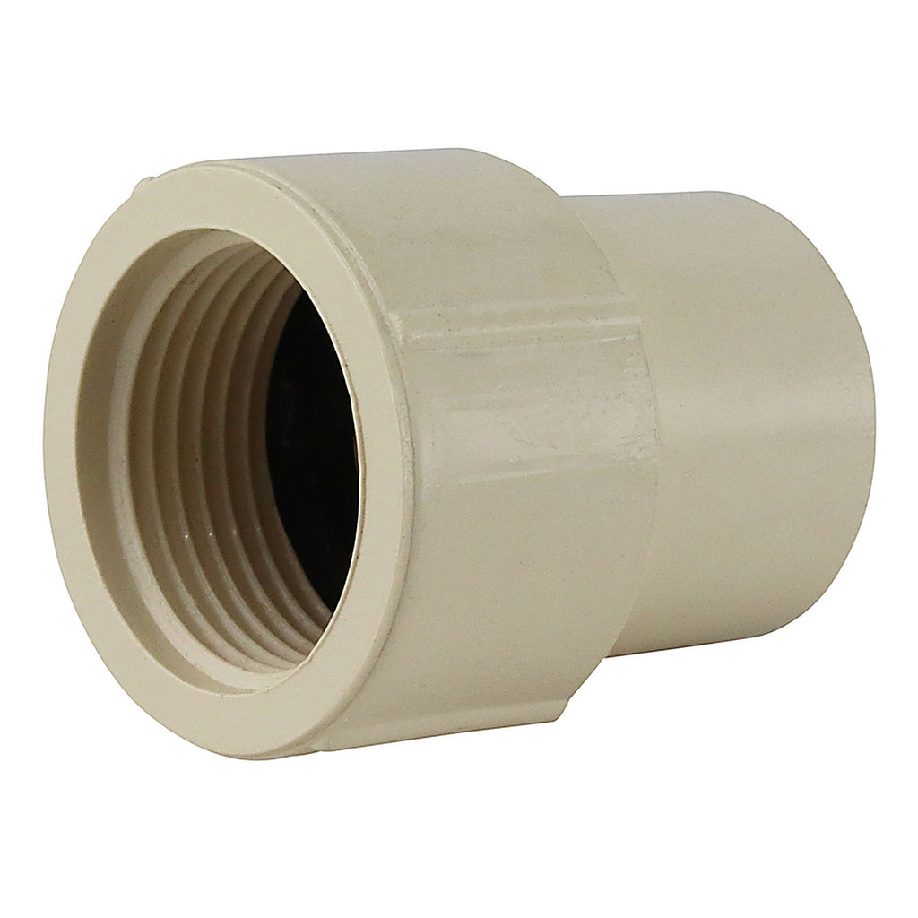 Apollo - CPVCFA34W10PK - Schedule 40 3/4 in. Slip x 3/4 in. Dia. FNPT CPVC Female Adapter