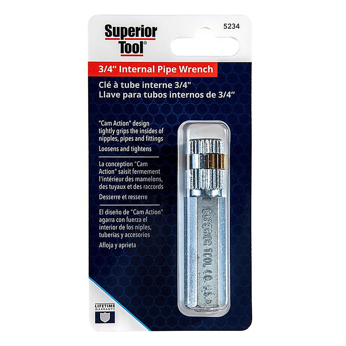 Superior Tool - 5234 - Internal Pipe Wrench 1 pc