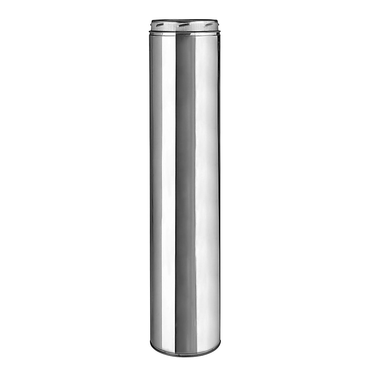 Selkirk - 206024U - 6 in. D X 24 in. L Stainless Steel Chimney Pipe