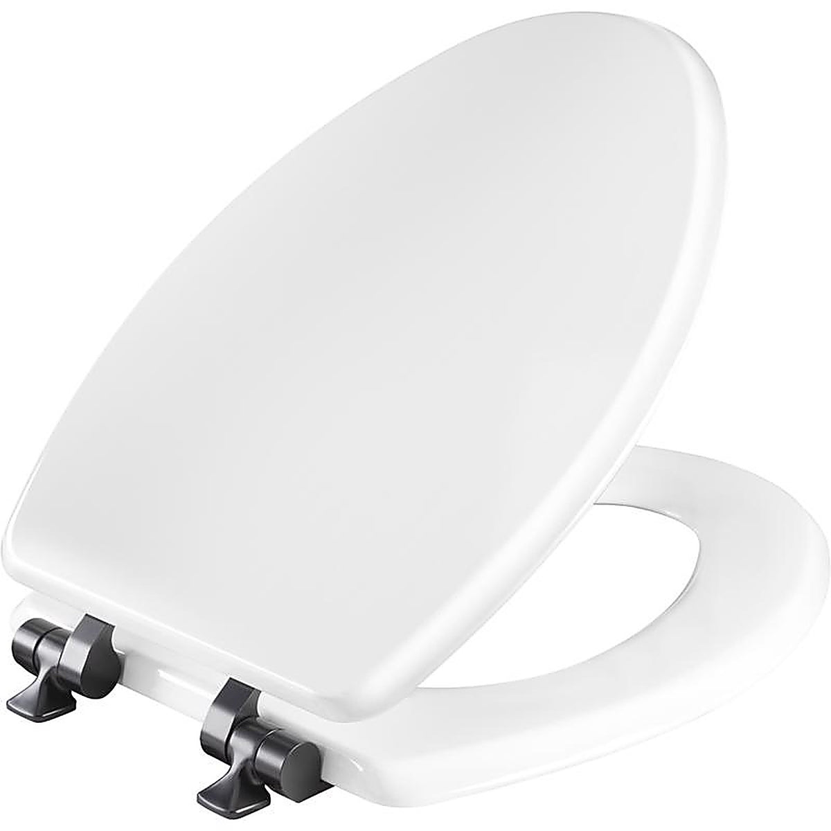 Bemis - 126MBSL000 - Benton Slow Close Elongated White Enameled Wood Toilet Seat