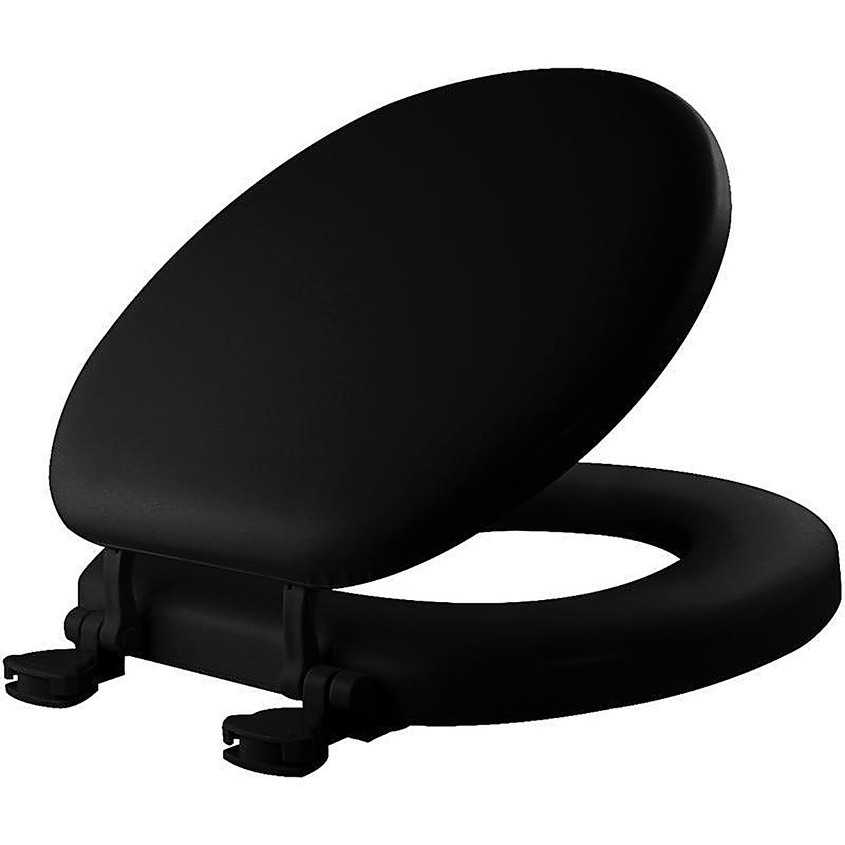 Bemis - 15EC047 - Round Black Soft Toilet Seat