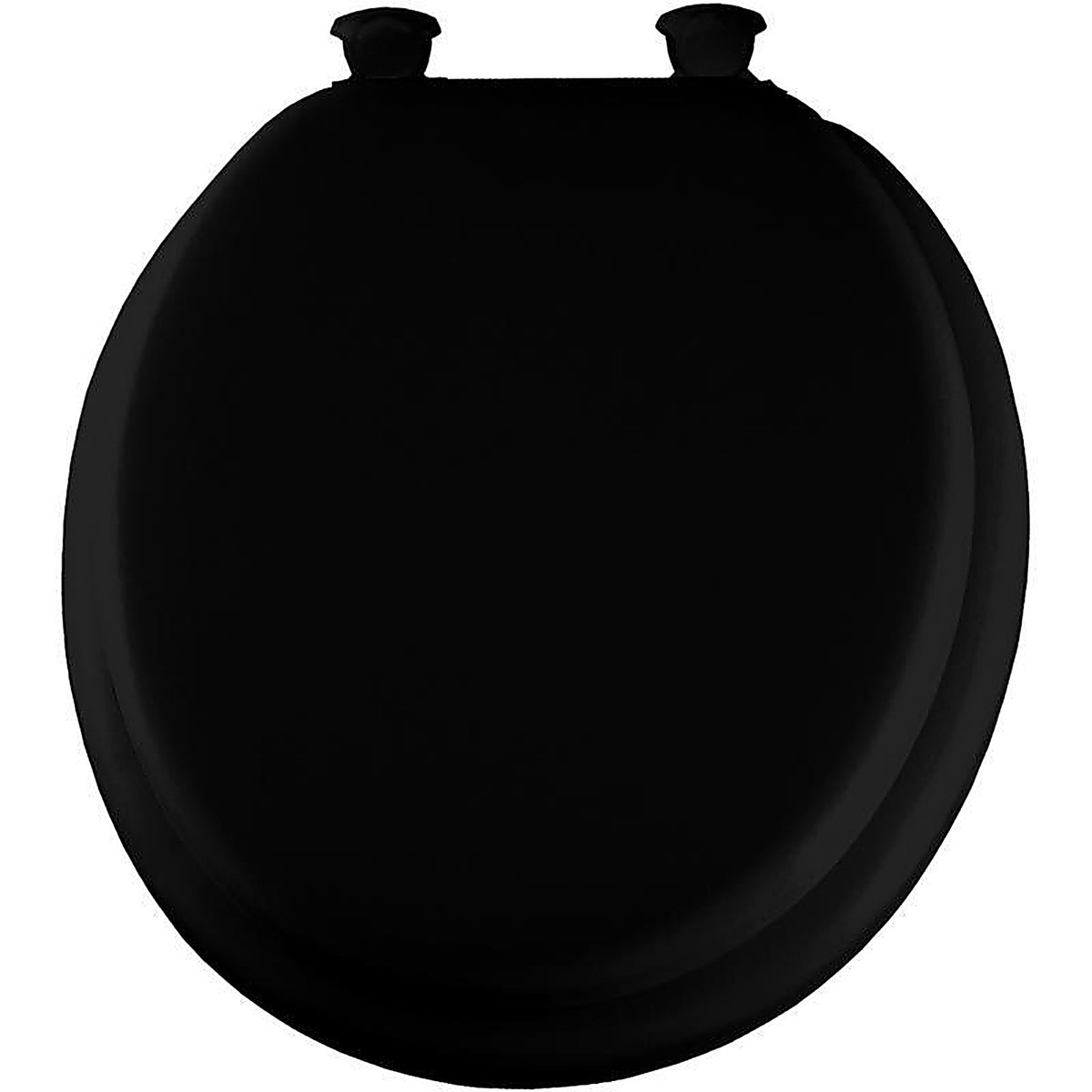 Bemis - 15EC047 - Round Black Soft Toilet Seat