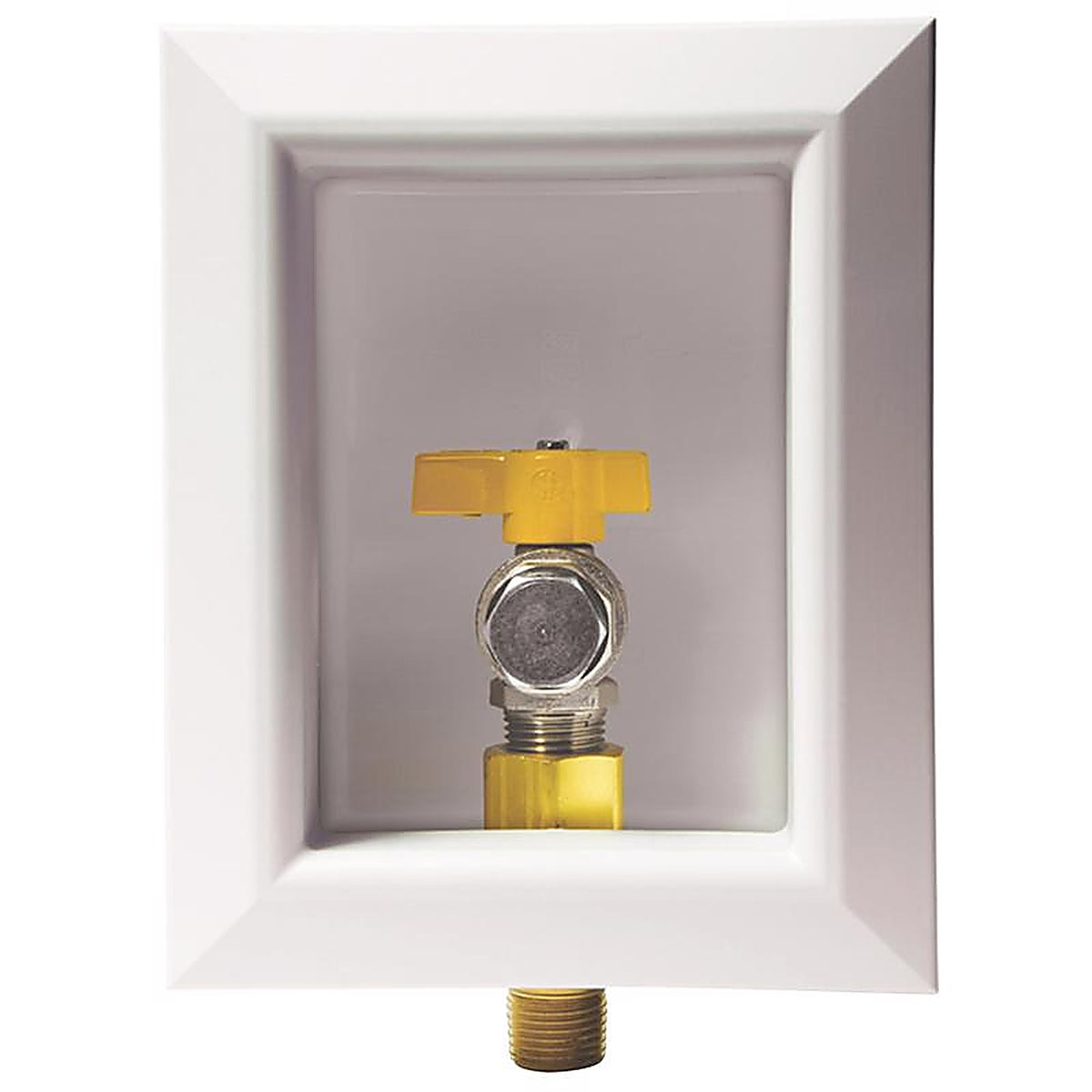 Sioux Chief - 696-1021GFPK4 - OxBox 1/2 in. Brass NPT Gas Valve Outlet Box
