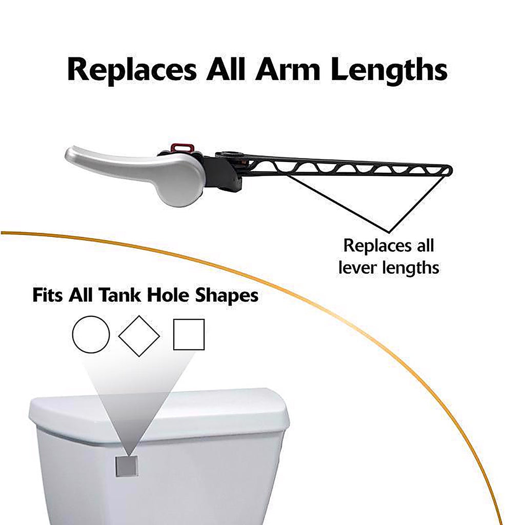 Korky - 6065BP - StrongARM Toilet Handle White For Universal