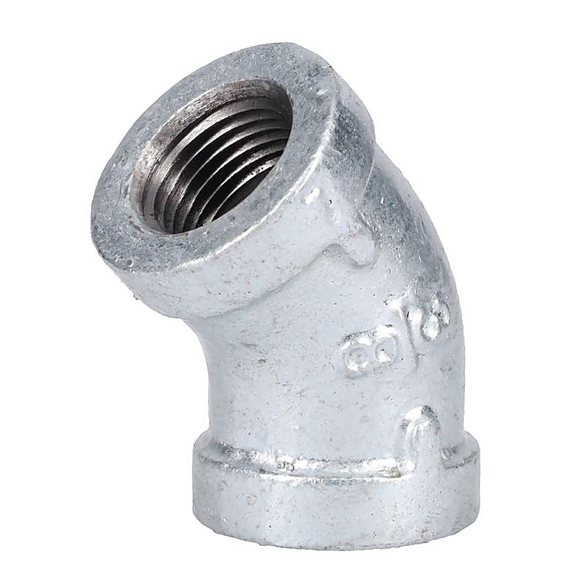 STZ Industries - 311UE45-38 - 3/8 in. FIP each X 3/8 in. D FIP Galvanized Malleable Iron 45 Degree Elbow
