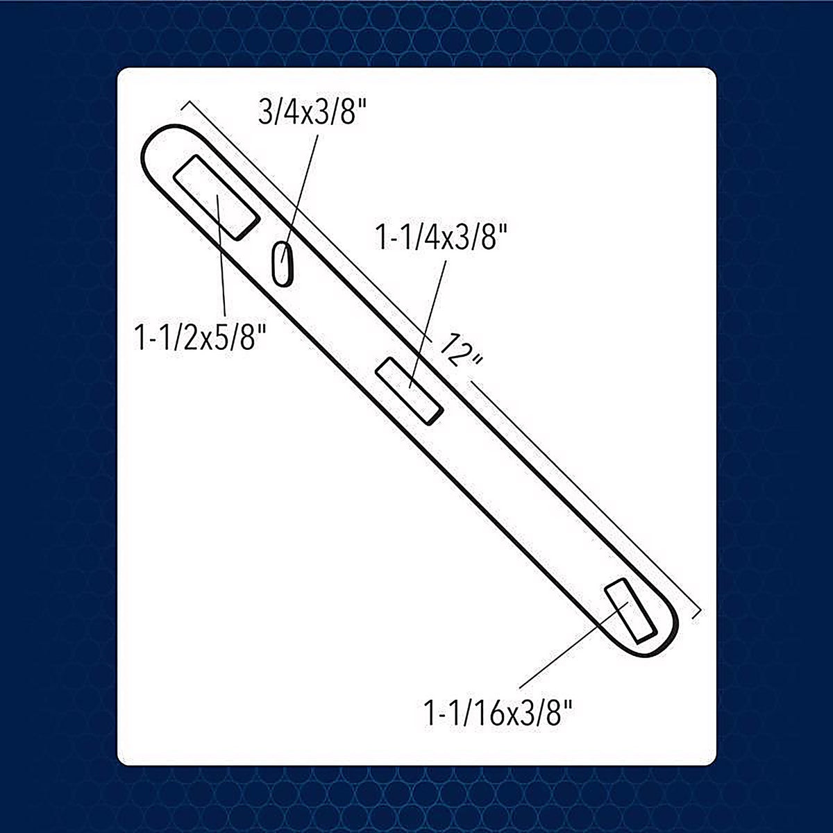 Superior Tool - 2725 - Gas Valve Shut-Off Wrench