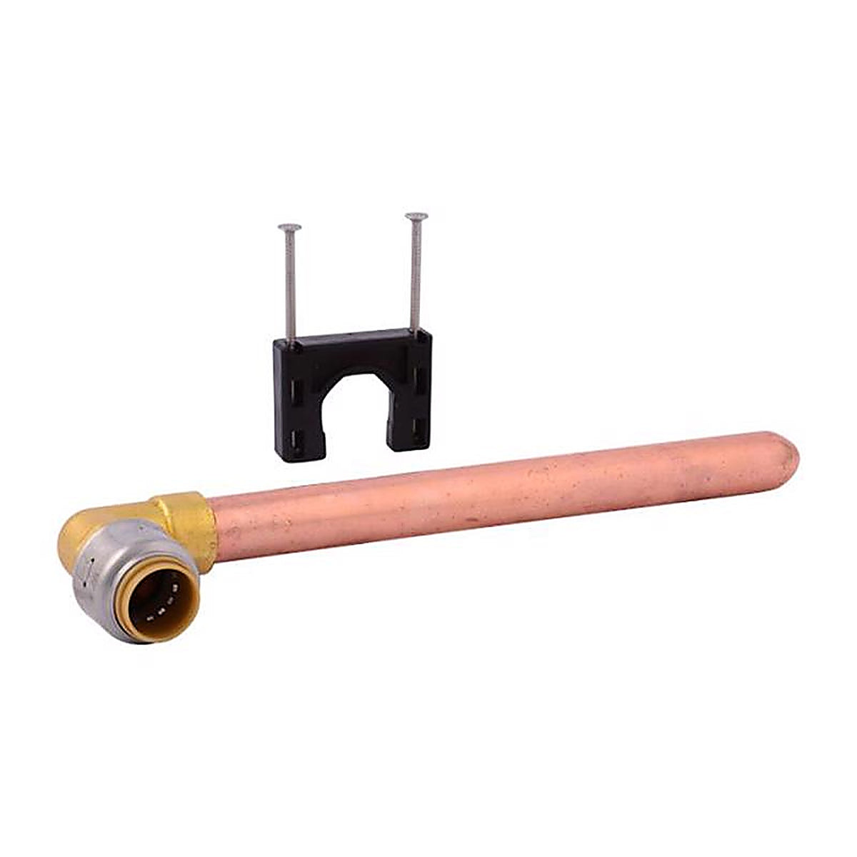 SharkBite - U351LFA - Push to Connect 1/2 in. PTC Copper Pipe Stubout Elbow