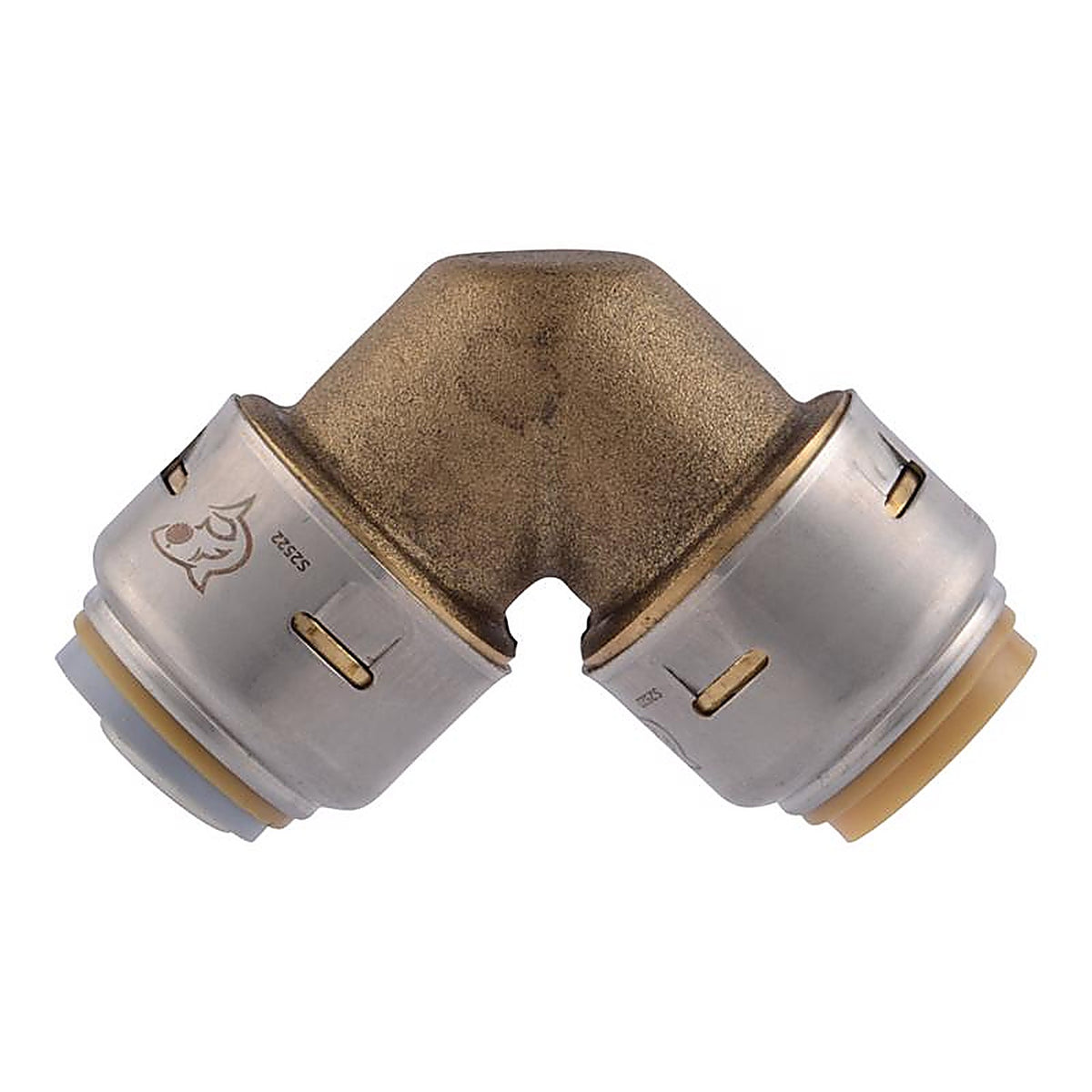SharkBite - U4248LFA - Push to Connect 1/2 in. PTC T X 1/2 in. D PTC Brass Elbow