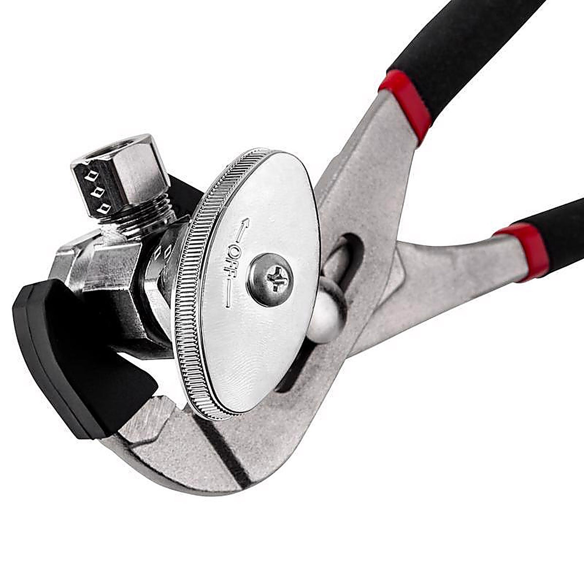 Superior Tool - 6011 - Pipe Wrench Plier Black/Red 3 pc