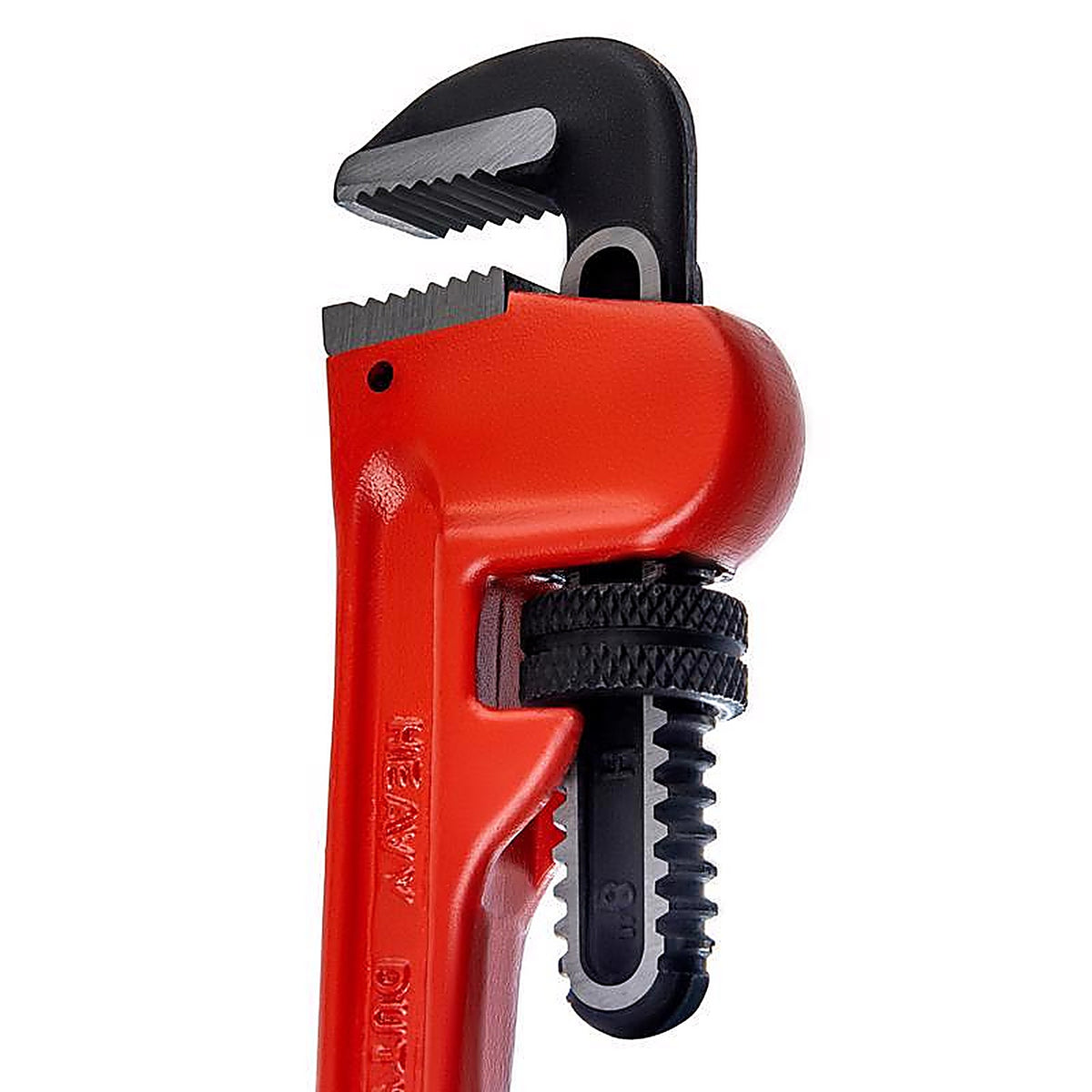 Superior Tool - 2808 - Pro-Line 1 in. Heavy Duty Pipe Wrench Red 1 pc