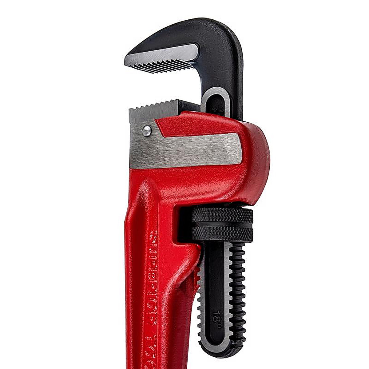 Superior Tool - 2818 - Pro-Line 2-1/2 in. Heavy Duty Pipe Wrench Red 1 pc
