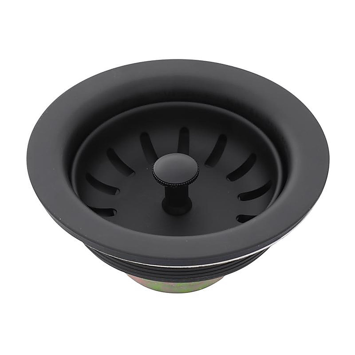Danco - 9D00011090 - 3-1/2 in. D Matte Brass Basket Strainer Assembly Black
