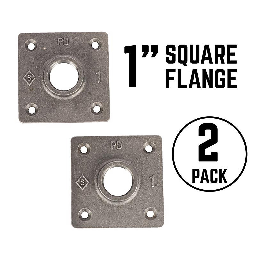 STZ Industries - 366 SQFL-1-2 - Pipe Decor Iron Flange 1 in.