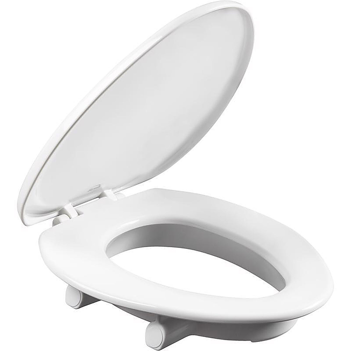 Bemis - E05310TSS 000 - Independence Asurance Elongated White Plastic Toilet Seat