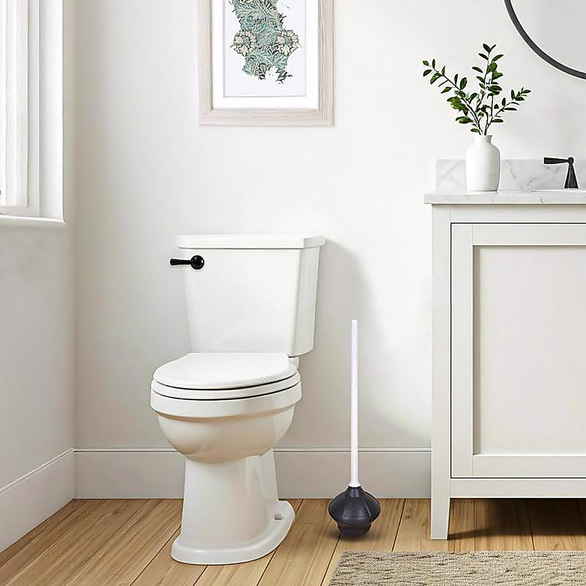 Korky - 92-8A - Toilet Plunger 18 in. L X 6 in. D