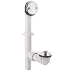Danco - 9D00051933 - 1-1/2 in. D Chrome Plated Plastic Tub Drain Kit