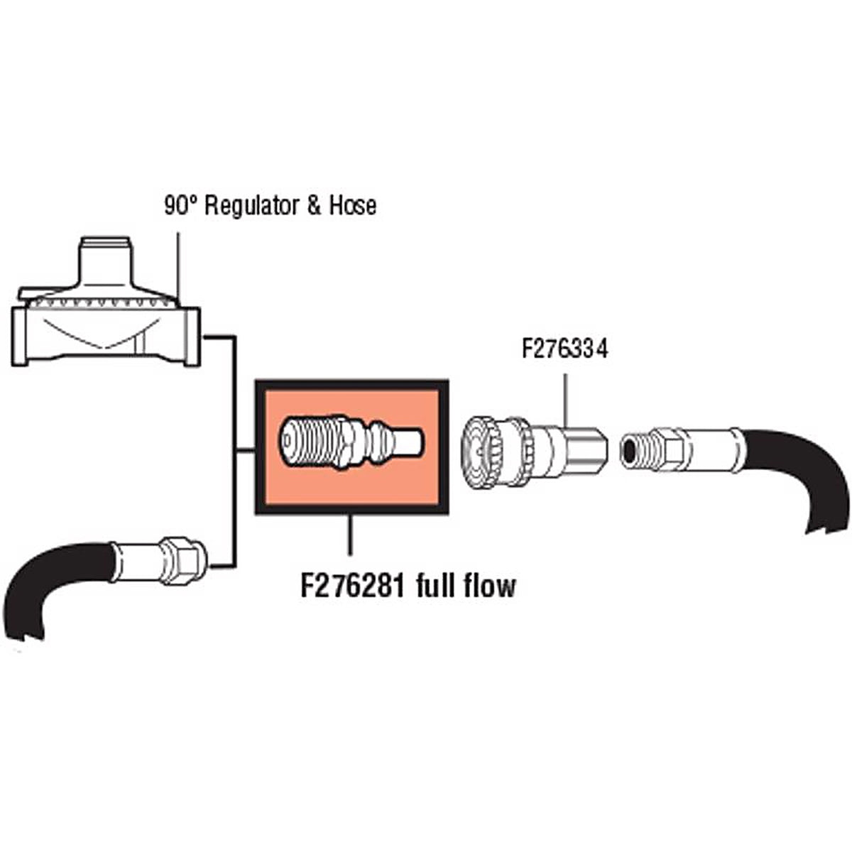 Mr. Heater - F276281 - Brass Excess Flow Male Plug
