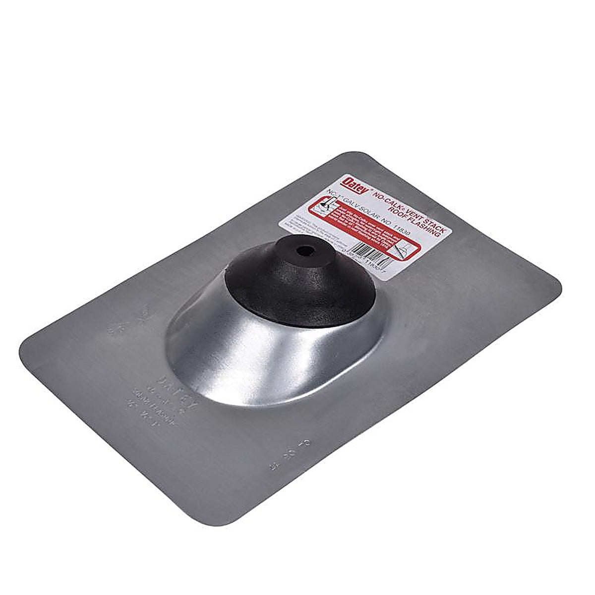 Oatey - 11830 - No-Calk 12-1/2 in. W x 9 in. L Galvanized Steel Roof Flashing Silver