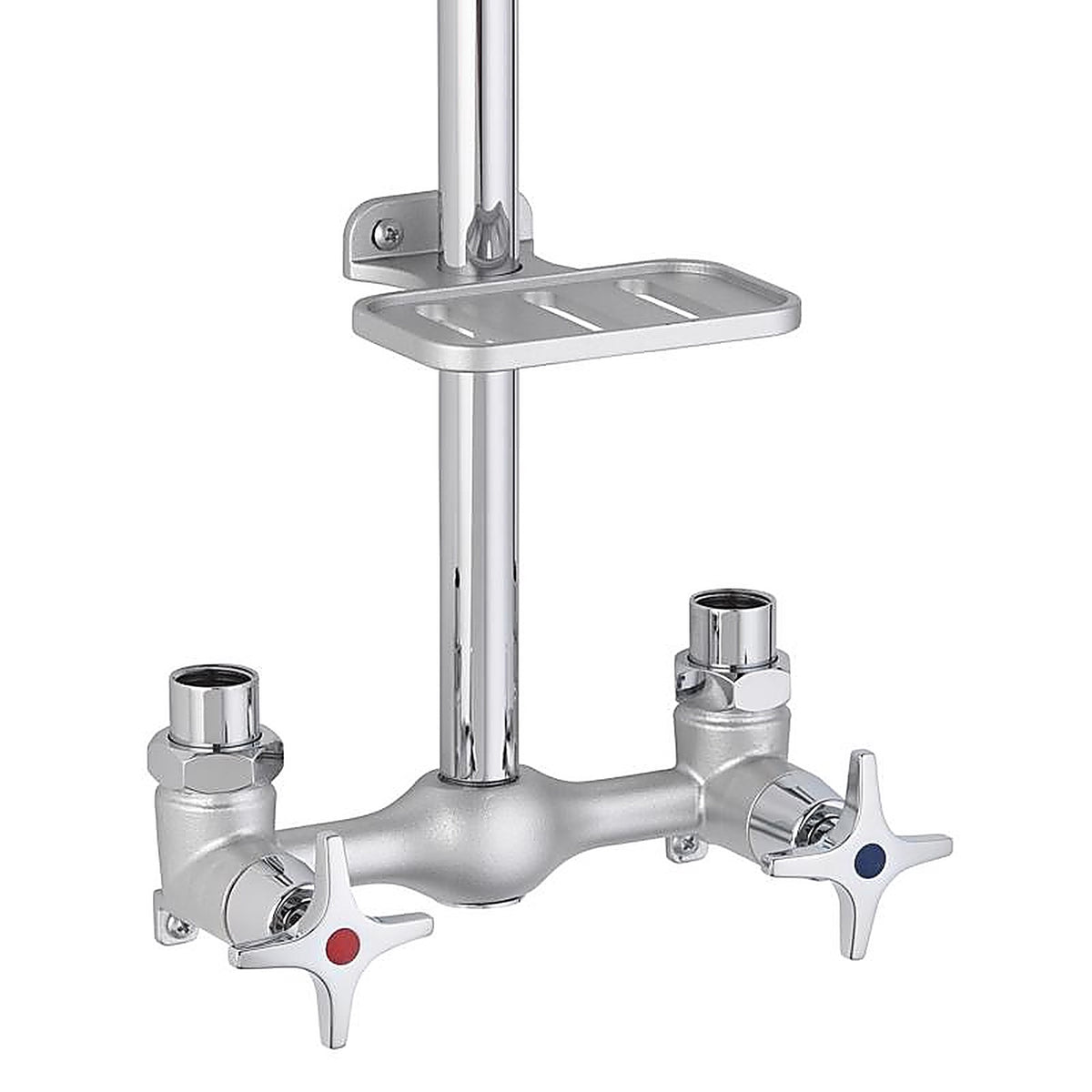 Homewerks - 3070-252-CHBWS - 2-Handle Chrome Wall Mount Tub Faucet