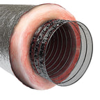 Imperial - MEA-0825-6 - 25 ft. L X 8 in. D Silver Poly Duct