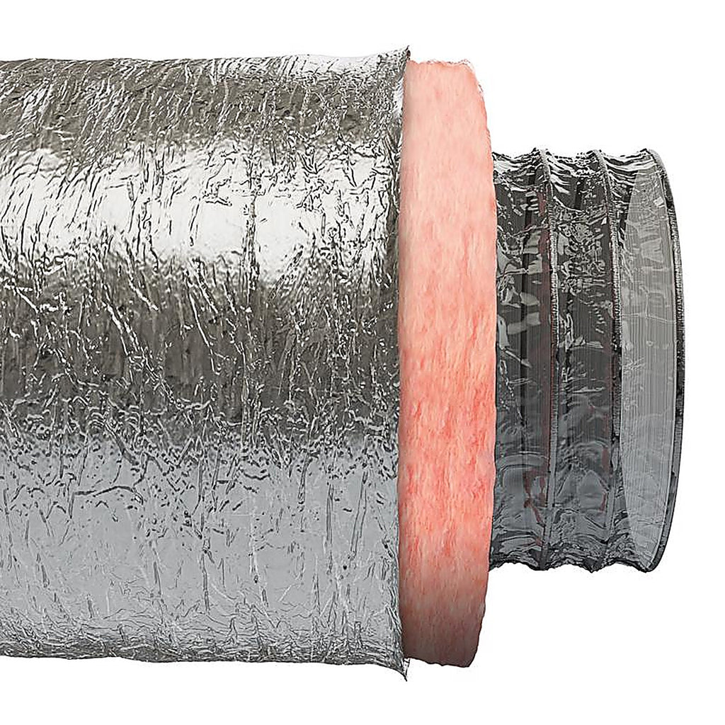 Imperial - MEA-0825-6 - 25 ft. L X 8 in. D Silver Poly Duct