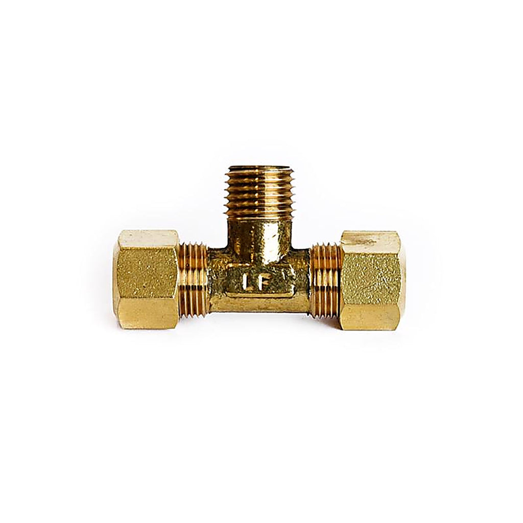 ACE - 6JC126310701022 - 3/8 in. Compression X 3/8 in. D Compression Brass Reducing Tee