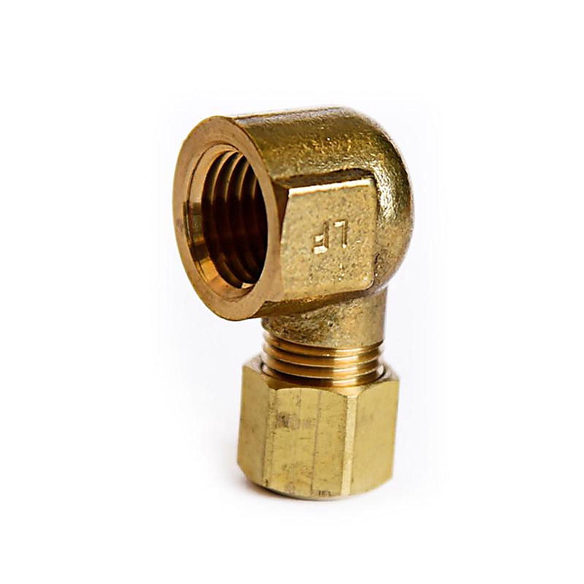 ACE - 6JC121010711037 - 1/4 in. Compression X 1/4 in. D FPT Brass 90 Degree Elbow