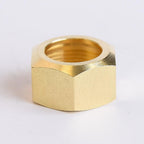 ACE - 6JC124901511088 - 3/4 in. Compression X 3/4 in. D Compression Yellow Brass Nut