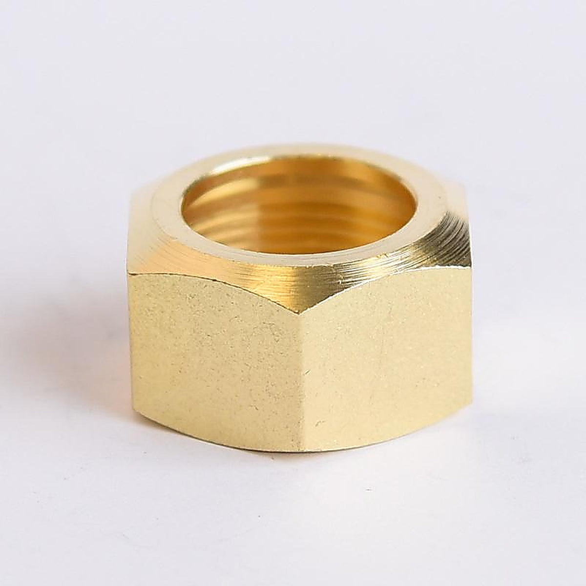 ACE - 6JC124901511088 - 3/4 in. Compression X 3/4 in. D Compression Yellow Brass Nut