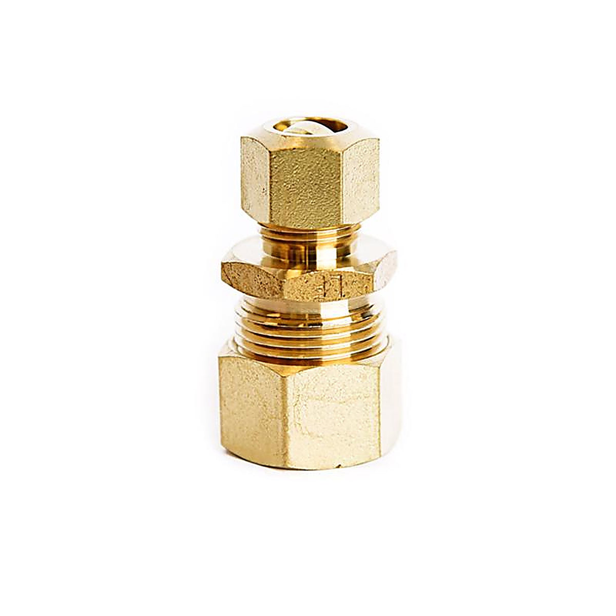 ACE - 6JC120110701054 - 5/8 in. Compression X 3/8 in. D Compression Yellow Brass Union