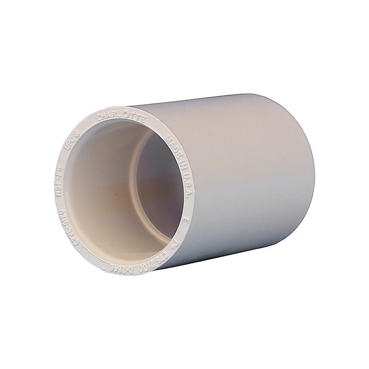 Charlotte Pipe - CTS021001000 - FlowGuard 1 in. Slip x 1 in. Dia. Slip CPVC Coupling