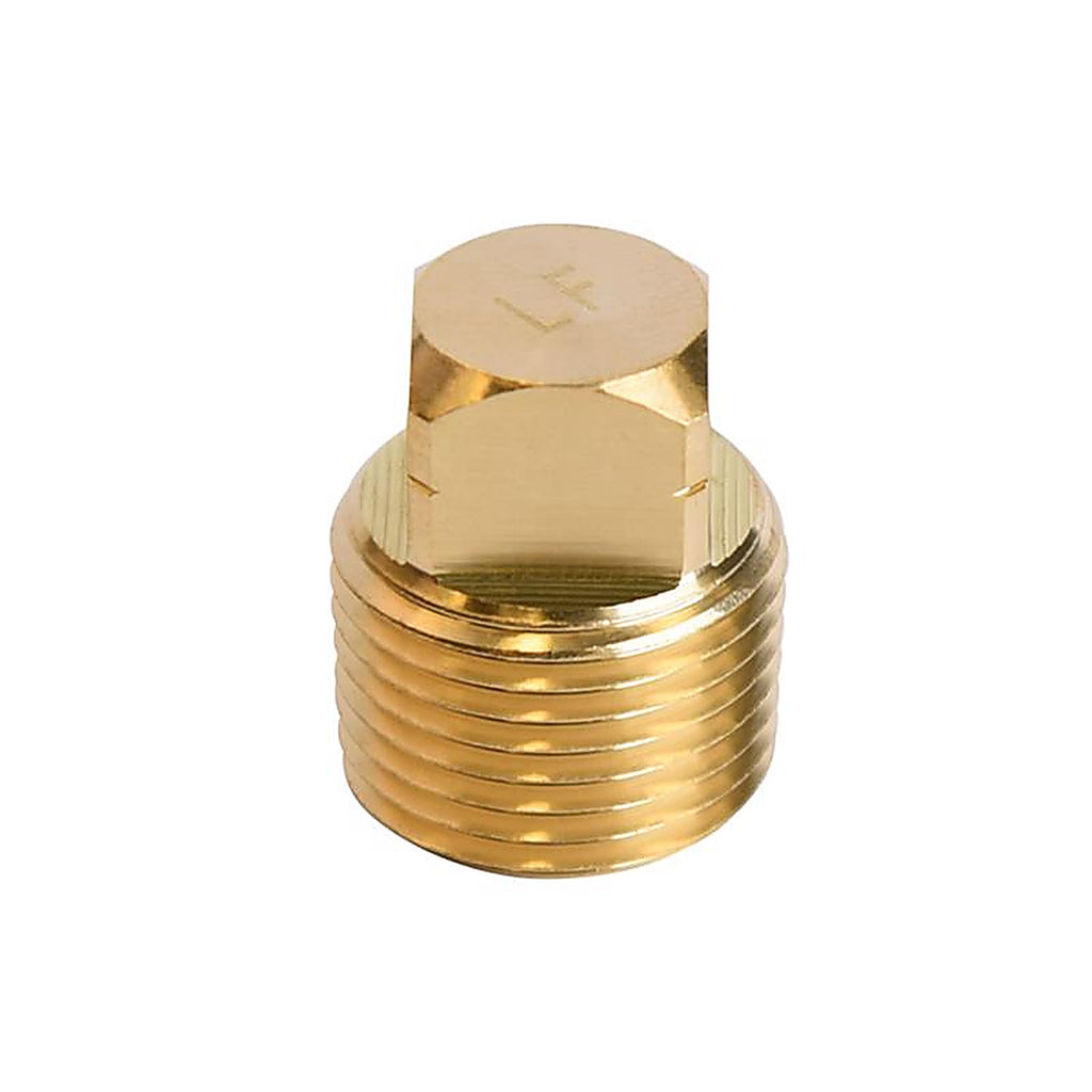ACE - 6JC120810701013 - 3/8 in. MPT Brass Square Head Cored Plug