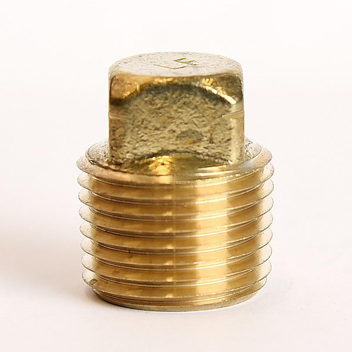 ACE - 6JC120810701014 - 1/2 in. MPT Brass Square Head Cored Plug