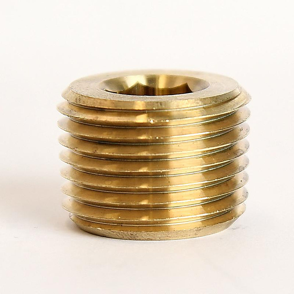 ACE - 6JC120810701050 - 1/2 in. MPT Brass Counter Sunk Plug
