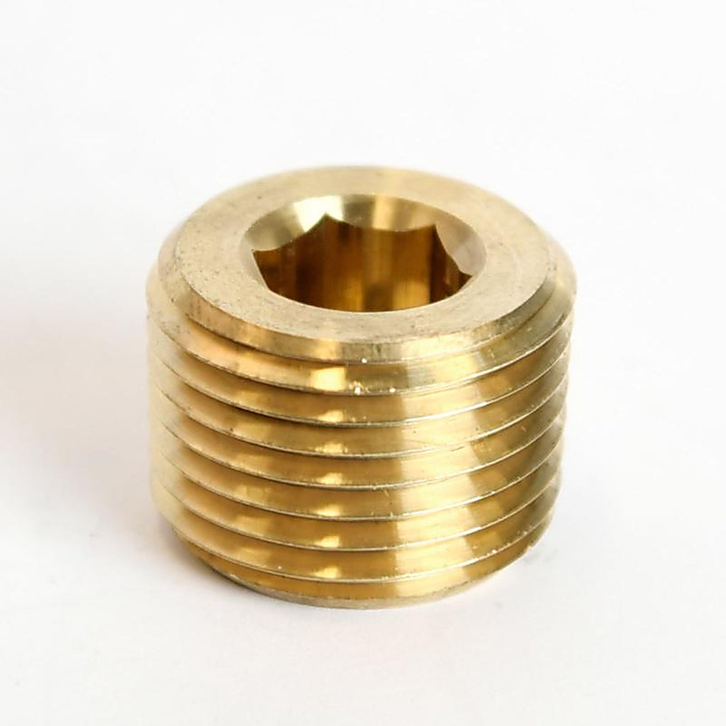 ACE - 6JC120810701050 - 1/2 in. MPT Brass Counter Sunk Plug
