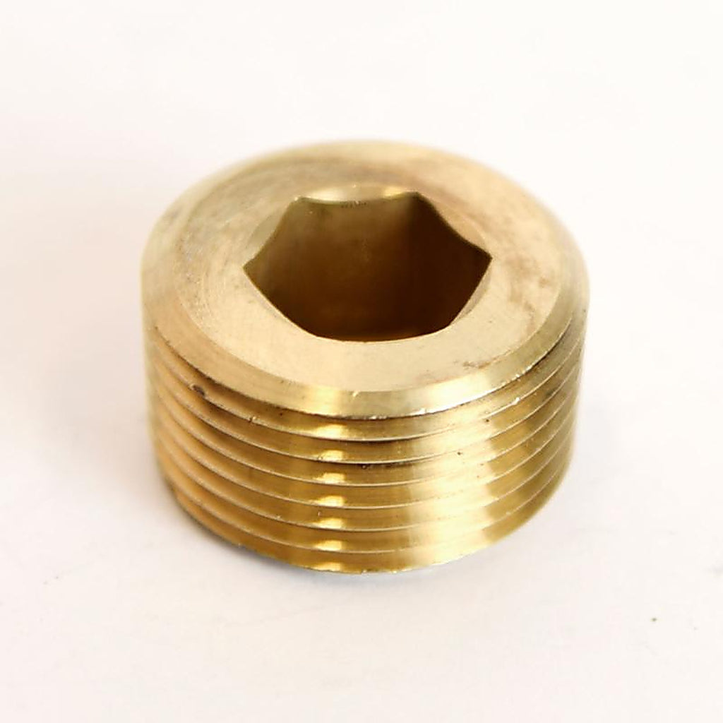 ACE - 6JC120810701051 - 3/4 in. MPT Brass Counter Sunk Plug